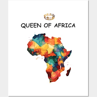 Queen Of Africa Posters and Art